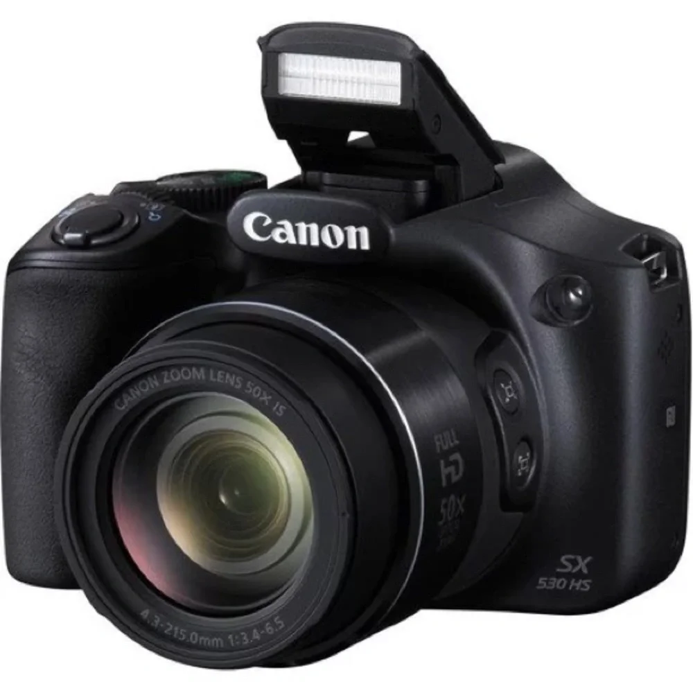 Canon Powershot SX530 HS Camera w charger and camera bag - LIKE NEW